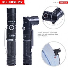 Klarus Flashlight  Newest Design AR10 USB Rechargeable Flashlight - B017IYAF5K